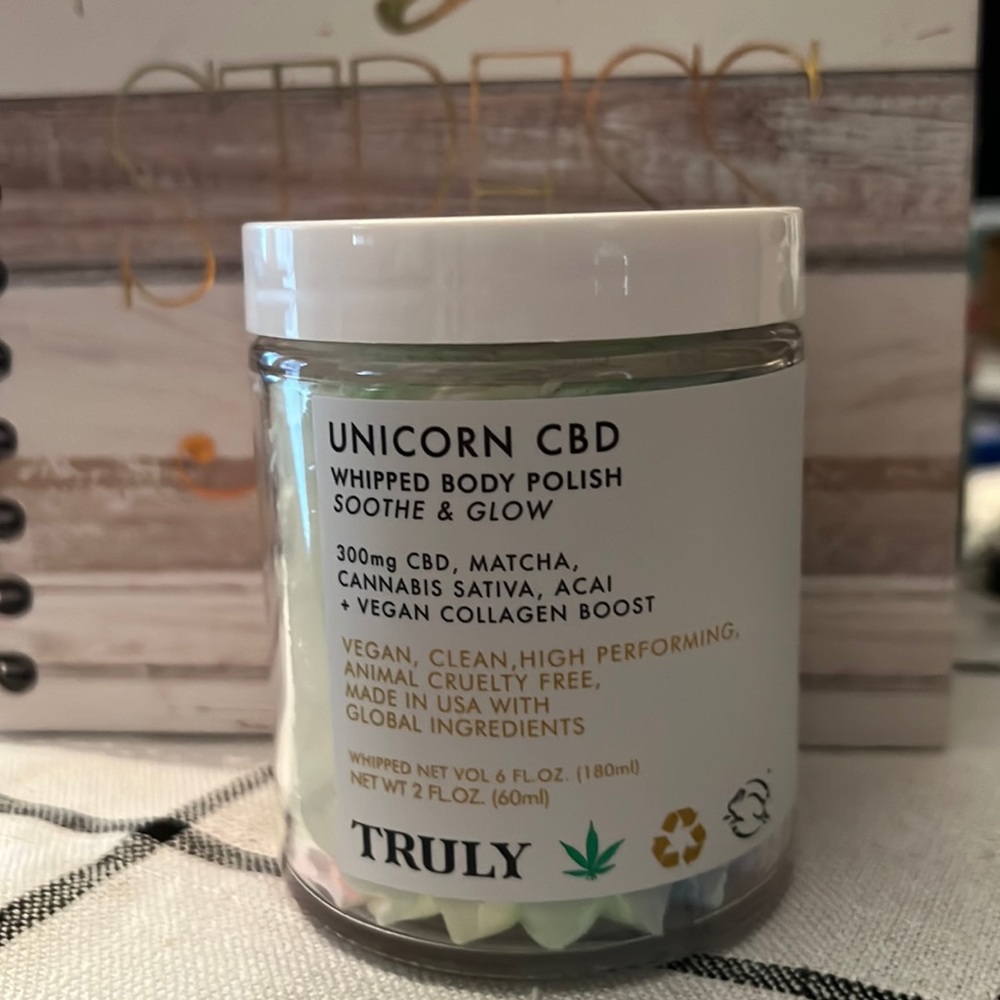 Truly Unicorn CBD Whipped Body Polish